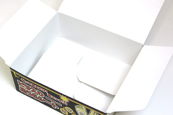 健康グッズのパッケージ